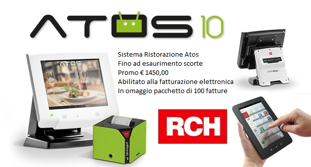 Sistema Ristorazione carico e scarico gestione palmari e comande illimitati