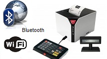 Stampante fiscale RCH collegabile wifi e bluetooth con qualsiasi software